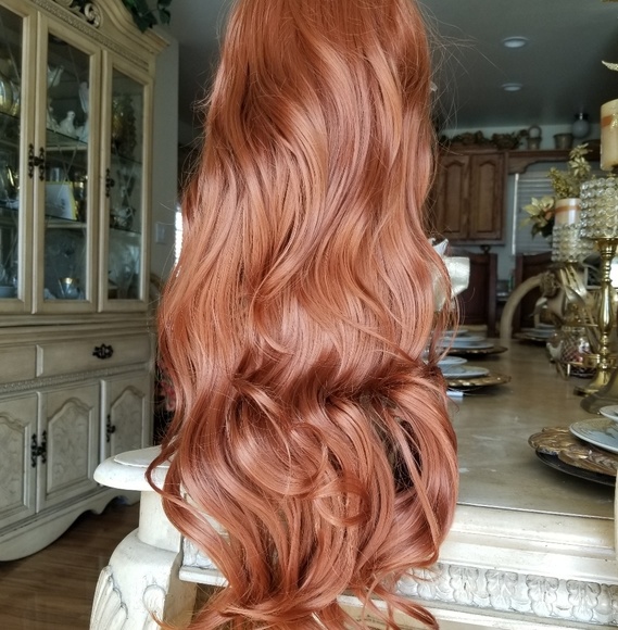 Copper Red Beauty Lace Front Wig main image 8